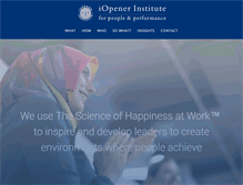 Tablet Screenshot of iopenerinstitute.com